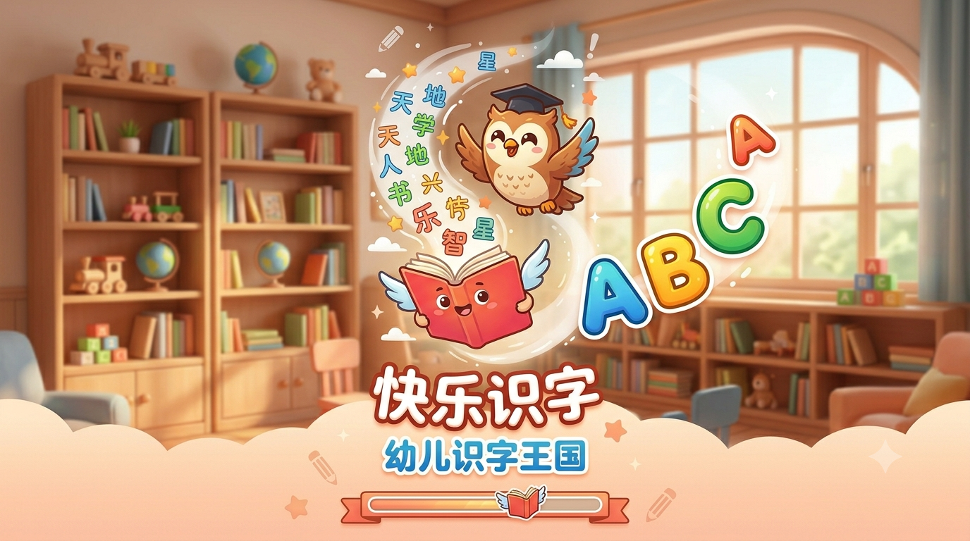 幼儿识字王国 - 3到6岁宝宝汉字启蒙 截图